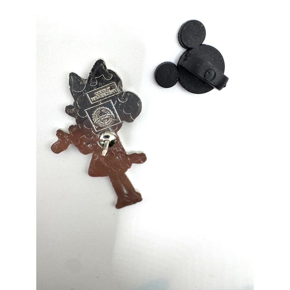 Minnie Mouse Paris Fashion Glamour Set Minnie Polka Dot Bow Disney Pin - Picture 4 of 4